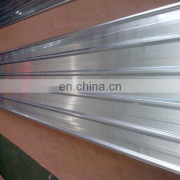 Alibaba china galvanized trapezoidal sheet size for hot sale