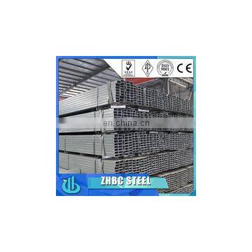 CE ISO 9001 galvanized steel square pipes