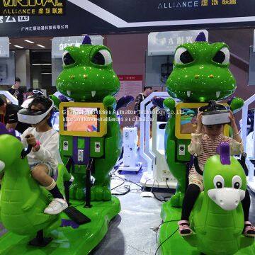 Virtual Reality Alliance 9D VR Simulator Kids Indoor Kids Amusement Rides For Sale