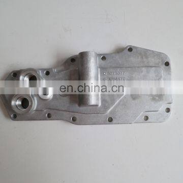 Dongfeng Truck Diesel Engine Parts Oil Cooler Cover ISBE Oil Filter Seat 5273377 3284170