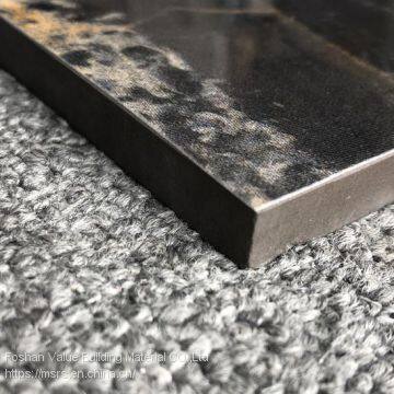 High Quality Black Design Marble Flooring 800x800 Porcelain Full Polished Glazed Tiles photo-4