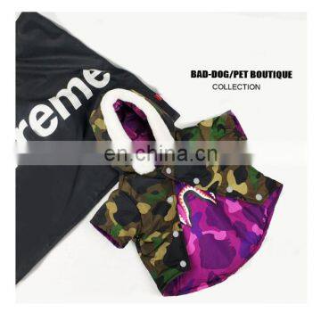 Autumn Winter Fashion Dog Cotton Coat Clothes Teddy Corgi Schnauzer Pomeranian Pet Clothing photo-6