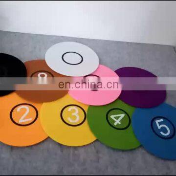 2mm 3mm 5mm  felt card with printing image used for kids leaning and games