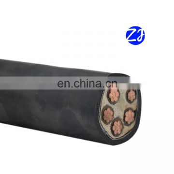 Waterproof copper core wire electrical power cables