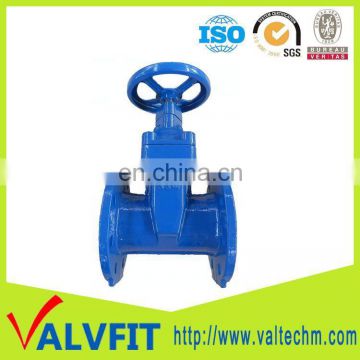 ISO9001 CERTIFICATED BS5163 PN16 ductile cast iron gate valve sluice valve