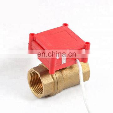 DC12V DC24V 2way DN32 stainless steel 304 Electric 4-20ma flow control ball valve