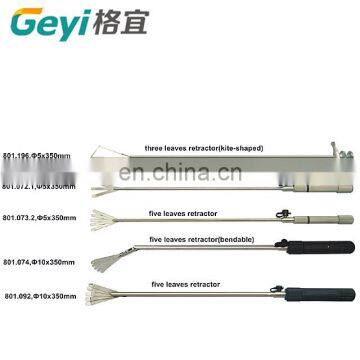 Fan-shaped Retractor Three or Five Leaves Laparoscopic Retractor for Laparoscopic Instrument photo-6