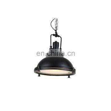 European Designer Industrial Copper Chrome Metal Loft Pendant Lamp photo-5