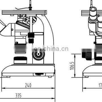 MDJ100 Metallurgical Monocular Binocular Microscope photo-3