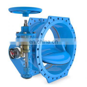 High Quality Double Flange Eccentric Butterfly Valve photo-5