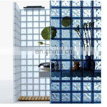 Building decorative glass block