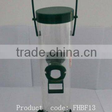 hotsale Plastic tube Bird Feeder