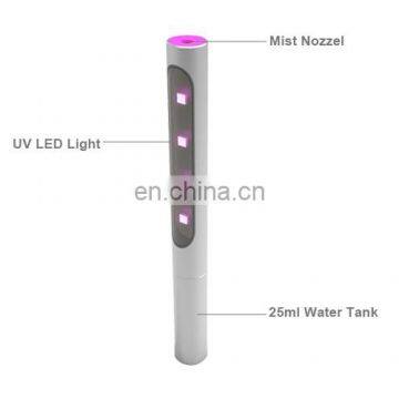 Smart Portable Alcohol Mist Diffuser Handheld Rechargeable LED Ultra Violet UV Sterilization Light Machine photo-6