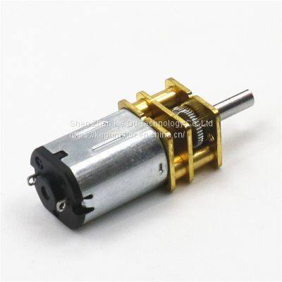 Low Speed 12mm Metal dc Electronic Gear Motor 3v 6v 12v 24v With N20 dc Motor for Door Lock photo-4