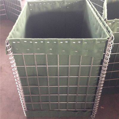 Welded Wire Mesh Gabion  Hesco Bastion For Military For Sea River Protection