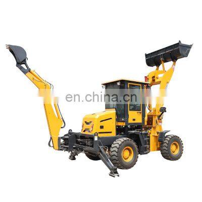 Mini Skid Steer Loader Tractor Loader Backhoe Wheel Loader for Sale photo-5