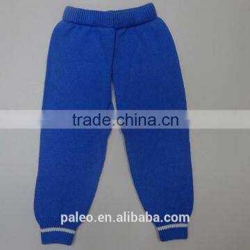 hot sale 100% cotton knitting newborn sweater long pants