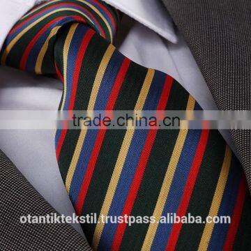 Colored Striped ,Silk tie, necktie, neck tie, corbata, gravate, krawatte, cravatta, fashion tie