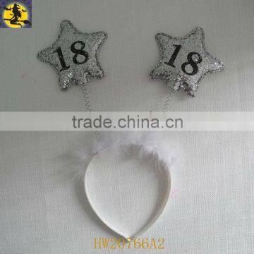 18th Birthday Headband for Birthday Party