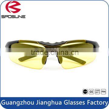 Laser logo fashionable bike sports sunglasses hunting shooting glasses