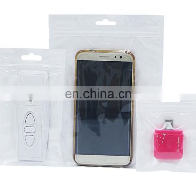 Mobile phone case Opp clear packaging laminated plastic bags custom plastic bag transparent with logo plastic