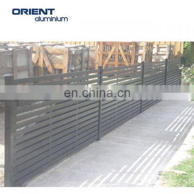 nice quality easy installation composite waterproof outdoor  pool safety  composite privacy WPC fence