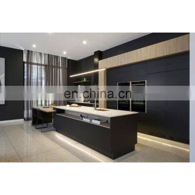 2021 Foshan Manufacturer Cheap Laminated Modern Custom Kitchen Cabinet