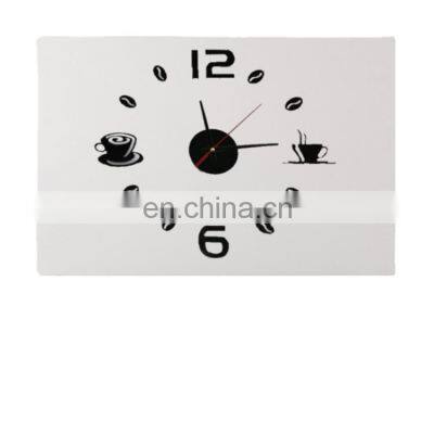 K&B cheap fashion beautiful modern style EVA+Acrylic diy digital  wall clock