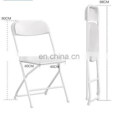 Outdoor Furniture Folding Chair Picnic Wholesale Wedding Camping Party Hire Dining Foldable Plastic Chairs