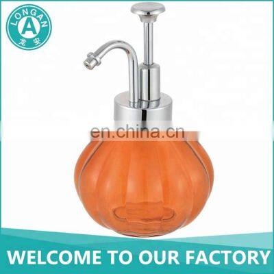 Trade Assurance Multi-Colors 304 Stainless Steel 16 Oz Glass Plastic Clear Glass Bottle With Pump Dispenser With Lid photo-5