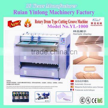 YL-1000 V & Roll Type Groove Cutting Machine/Rotary Drum Type Cutting Groove Machine
