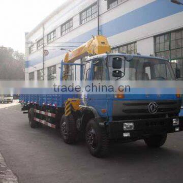 Dongfeng 6x2 truck with 10Ton crane sale directly from manufacturer