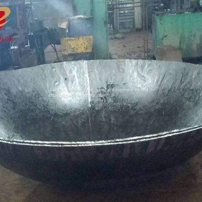 Large Carbon Steel Spherical head for Boiler Parts 5200mm*20mm