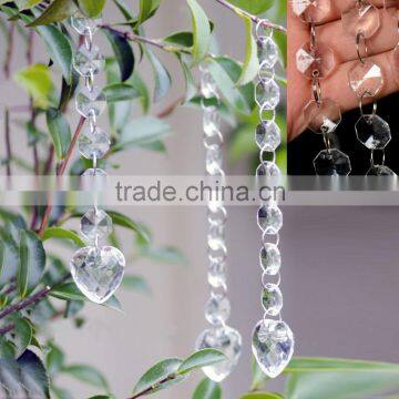 New Design Wedding Decoration DIY Garland Acrylic Beads Strand