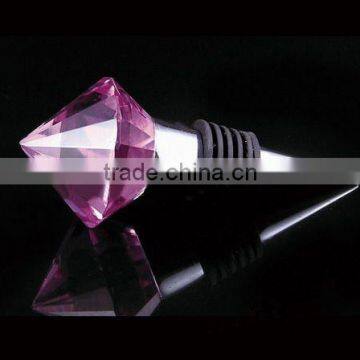 Purple crystal diamond head stopper bottle stopper souvenir