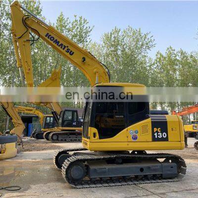 Nice condition komatsu pc130 pc128 pc138 hydraulic excavator