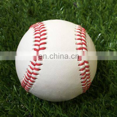 Professional Cowhide Real Leather 30% Wool Filling Cork Core Custom Hard Baseball Ball photo-5