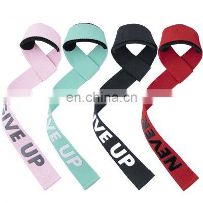 Weight Lifting Wrist Cuff Straps Gym Cheap Strongman Training Stoic Wrist Lifting Straps For Women