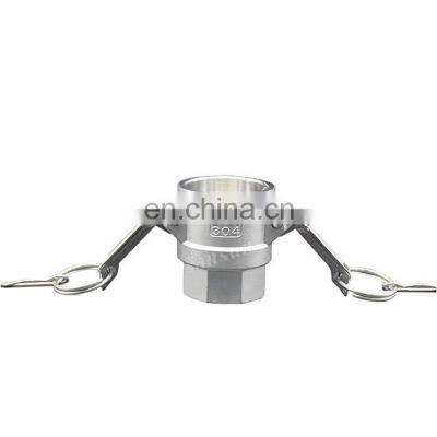 Food Grade Stainless Steel Camlock And Groove Coupler X Female FPT Type D