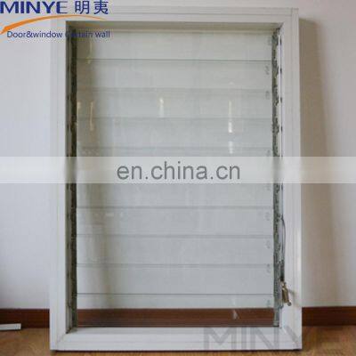 aluminum alloy louver plus glass sheet plus Chinese brand hardware