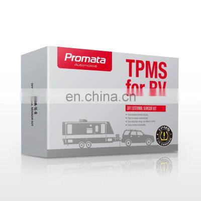 8 Tyres Manufacture Tpms Car TPMS Tyre Pressure Monitoring System for Caravan Wagon for 2 to 10 Wheels photo-3