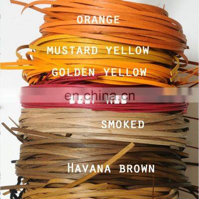 Hot Sale Colorful Rattan Napkin Ring Cheap WHolesale Customized Tableware Set Napkin Holder Rings Wovenmade in Vietnam photo-3