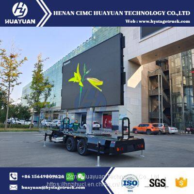HUAYUAN T185 Mobile LED Screen Trailer Billboard Manufacturer photo-5