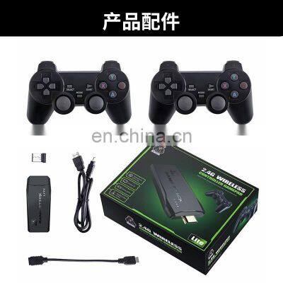 Factory HD Output Retro U-box Gaming Console Bulit-in 10227 Games USB Game Stick With Wireless Game Controller photo-2