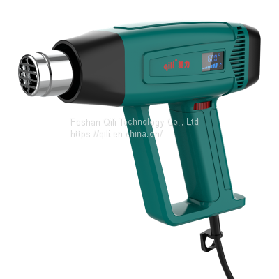 Qr-113A Qili China Wholesale Electric Heat Gun LCD Digital Display Temperature Heat Gun photo-4