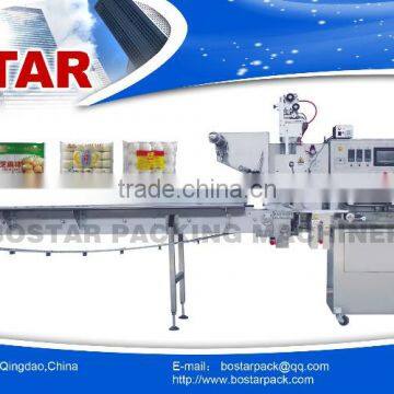 BOS590 All-Stainless Steel Quick-Frozen Food Automatic Horizontal Pillow Pack Packing Machine with CE