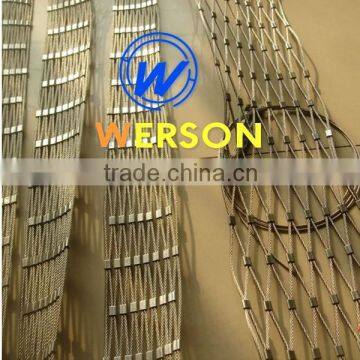 X-TEND stainless mesh fabric for Balustrading, Green Walls | generalmesh