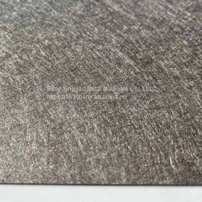 Customized Titanium Fiber Felt for Fuel Cell photo-5
