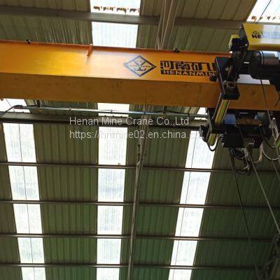 New Design Compact Structure Electric Hoist Single Girder Gantry Crane VFD Control photo-2