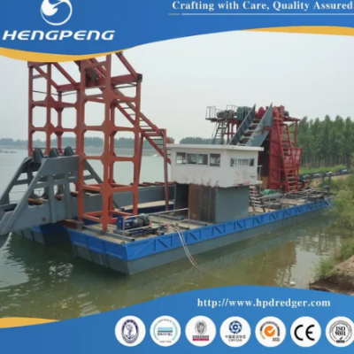 China Heavy-Duty 120m3/T Chain Bucket Iron Dredger for Durable Iron Processing